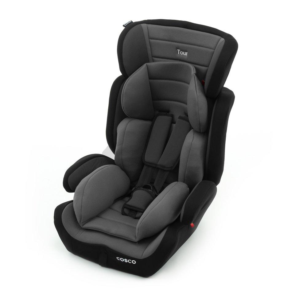 Cosco Kids, Cadeirinha Tour, 9 a 36 Kg, Cinza e Preto